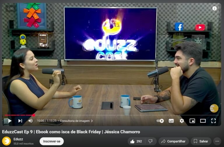 Participação EduzzCast - Falando sobre o poder dos E-books.